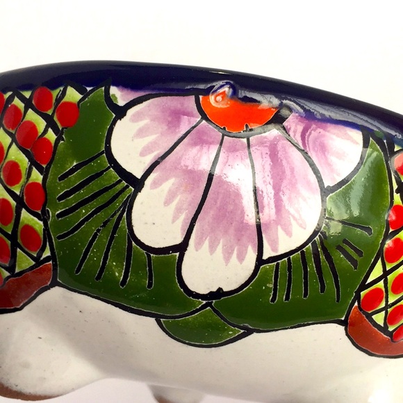 Mexican Talavera Ulises Beautiful Colorful Bowl - Picture 8 of 8